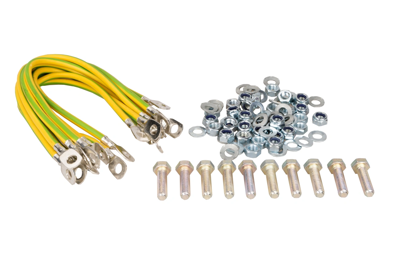 Kit împământare M8, lungime 300 mm, 16 mm² (Set=10 buc.)
