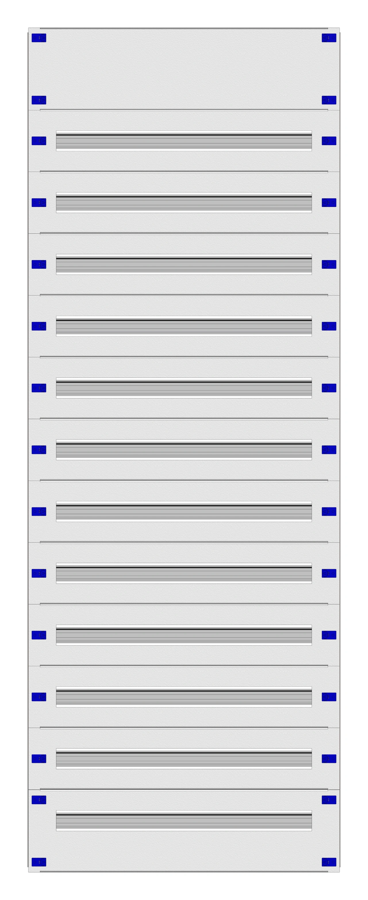 Modular chassis 3-41 for AC KC Enclosures 384MW, 11 x G3
