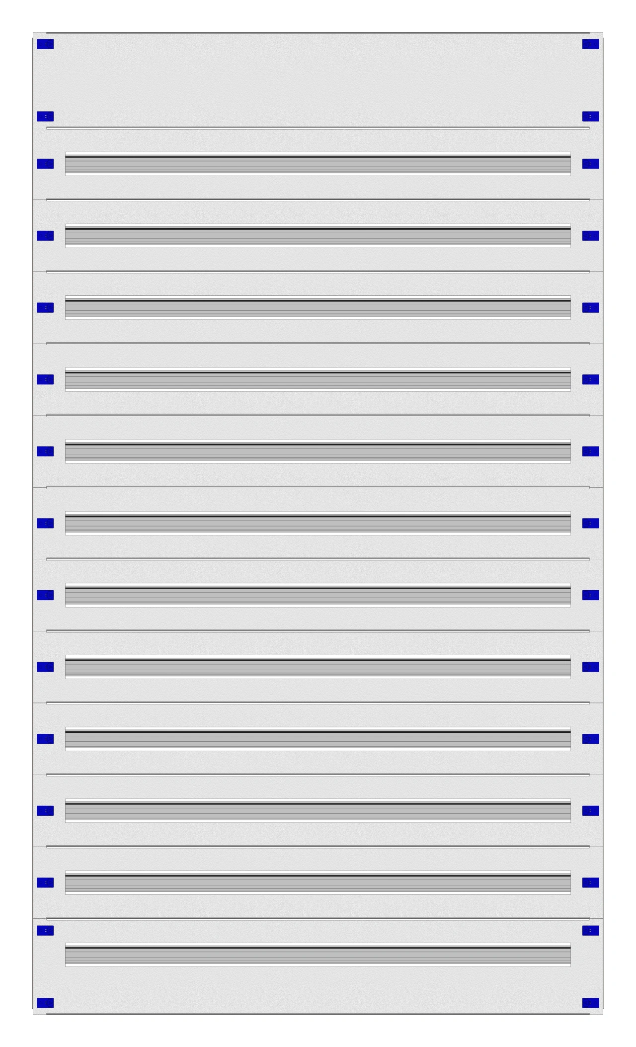 Modular chassis 5-41 for AC KC Enclosures 648MW, 11 x G3
