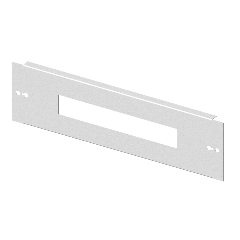 Slotted Front Plate 495mm G3, 16MW for Cabel Canal 60mm