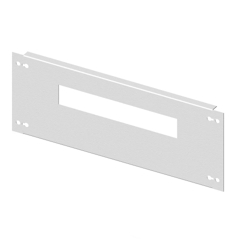 Slotted Front Plate 495mm G4, 16MW for Cabel Canal 60mm