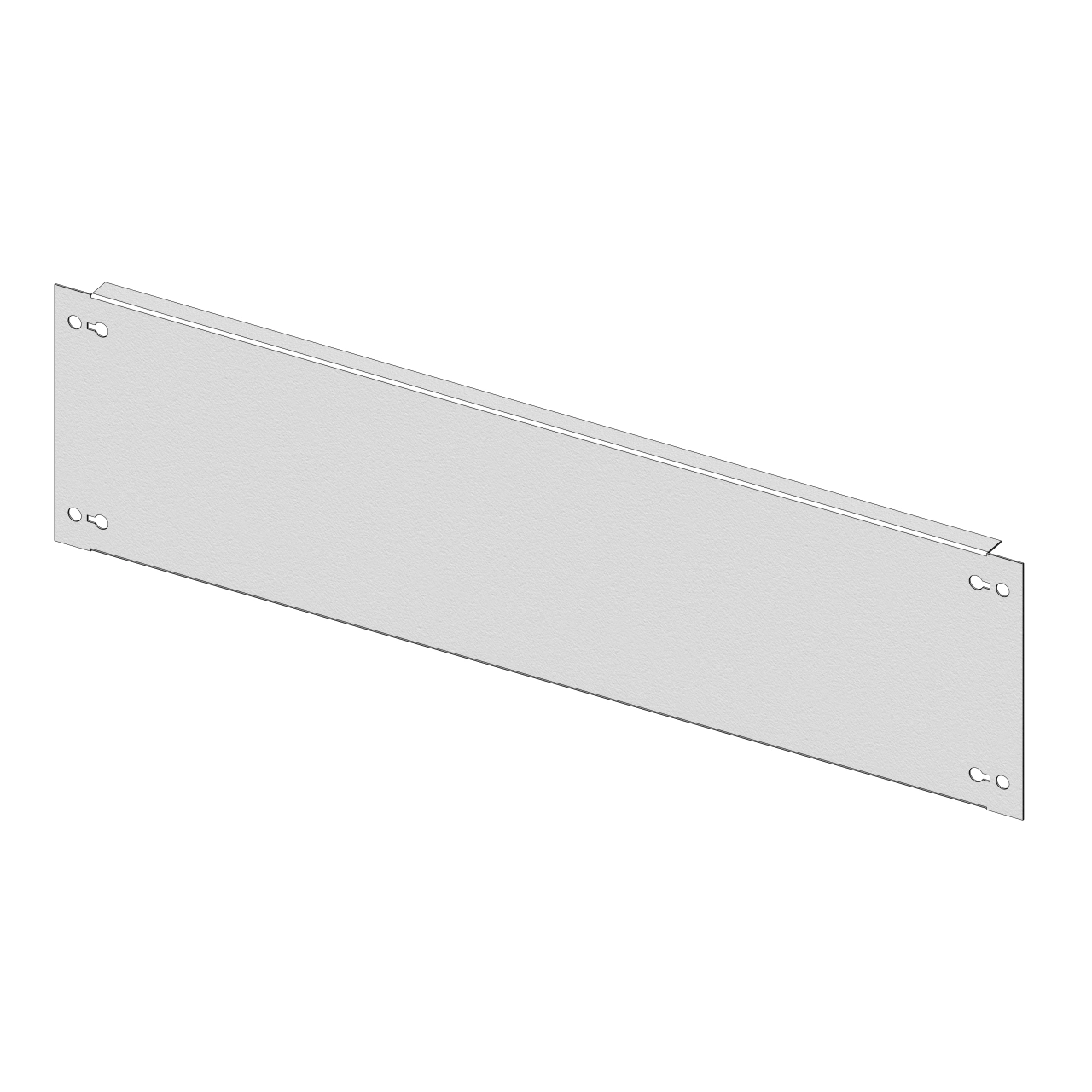 Blind Front Plate 695mm B4 sheet steel