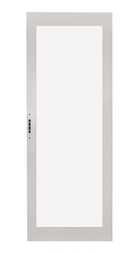 Uşă transparentă pt. dulap cu 1 uşă, Î=2000 L=600 mm