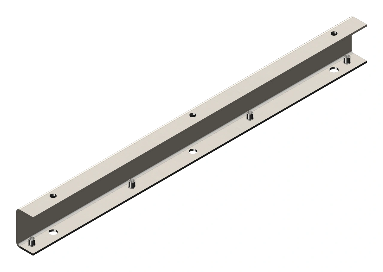 Fixing piece for center busbar support, 185 mm System