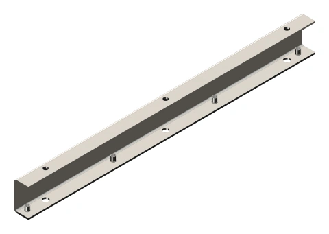 Fixing piece for center busbar support, 185 mm System