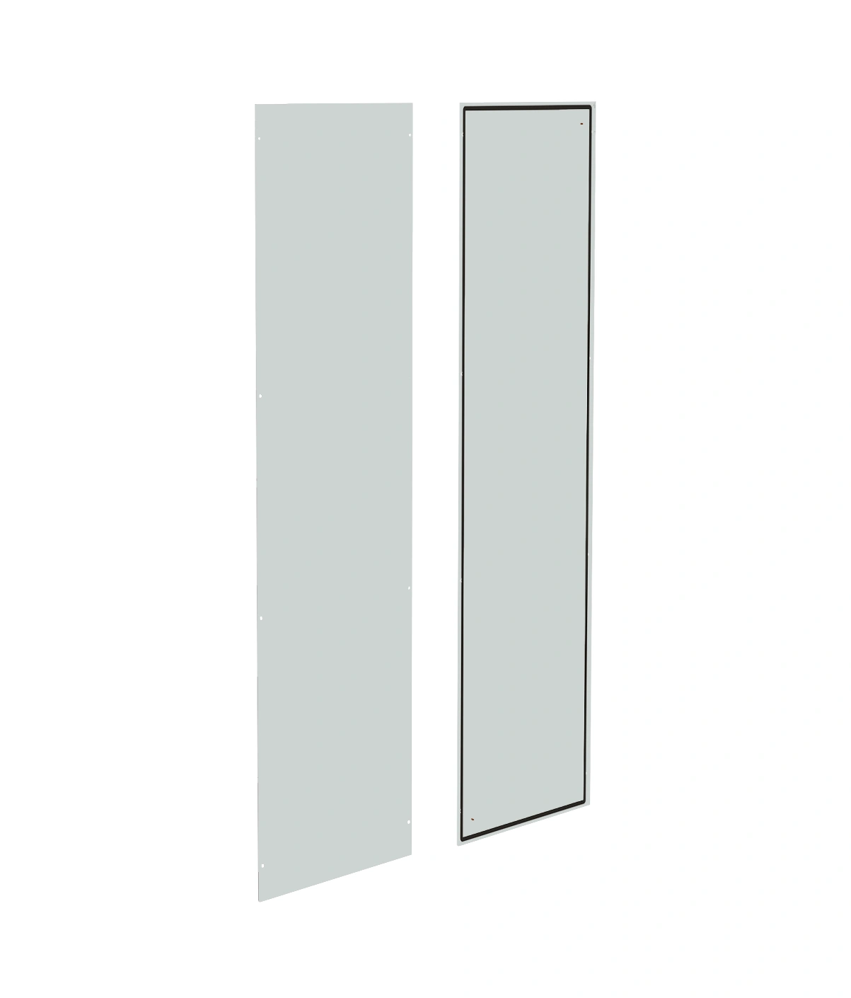 Pereţi laterali din oţel (pereche) Î=1800 A=400 mm, RAL 7035