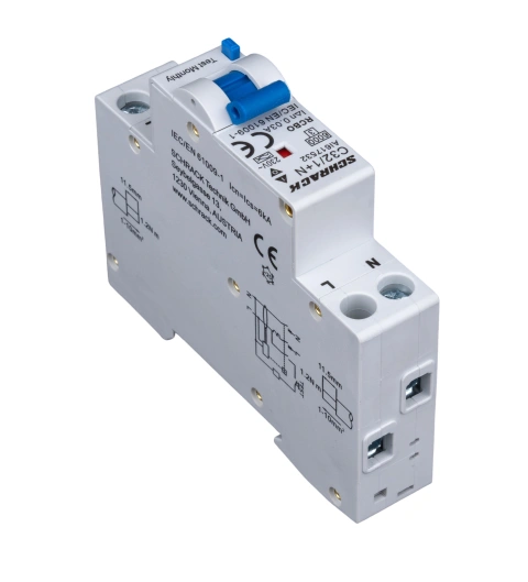Întreruptor automat+dif., Tip A, C 32/003A,1+N un modul, 6kA_6
