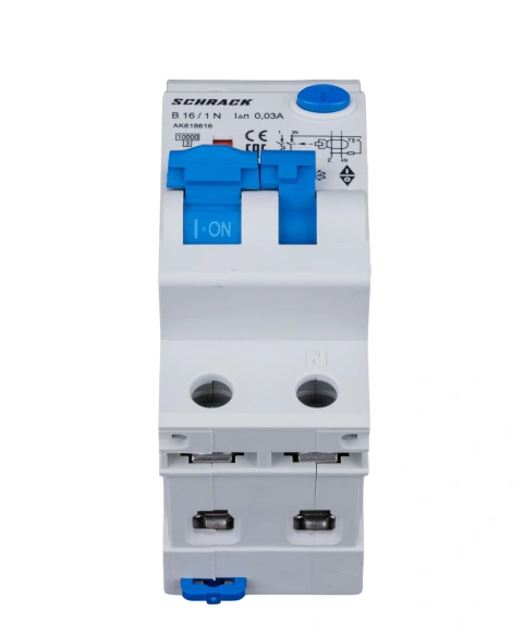 Întreruptor automat+dif.1+N, AMPARO 10kA, B 16A, 30mA, Tip A_1