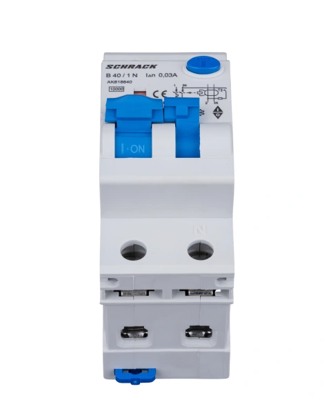 Întreruptor automat+dif.1+N, AMPARO 10kA, B 40A, 30mA, Tip A_1