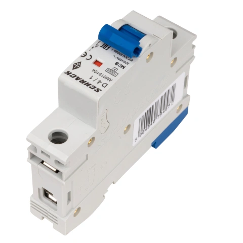 Întreruptor automat modular (MCB) AMPARO 10kA, D 4A, 1 pol_4