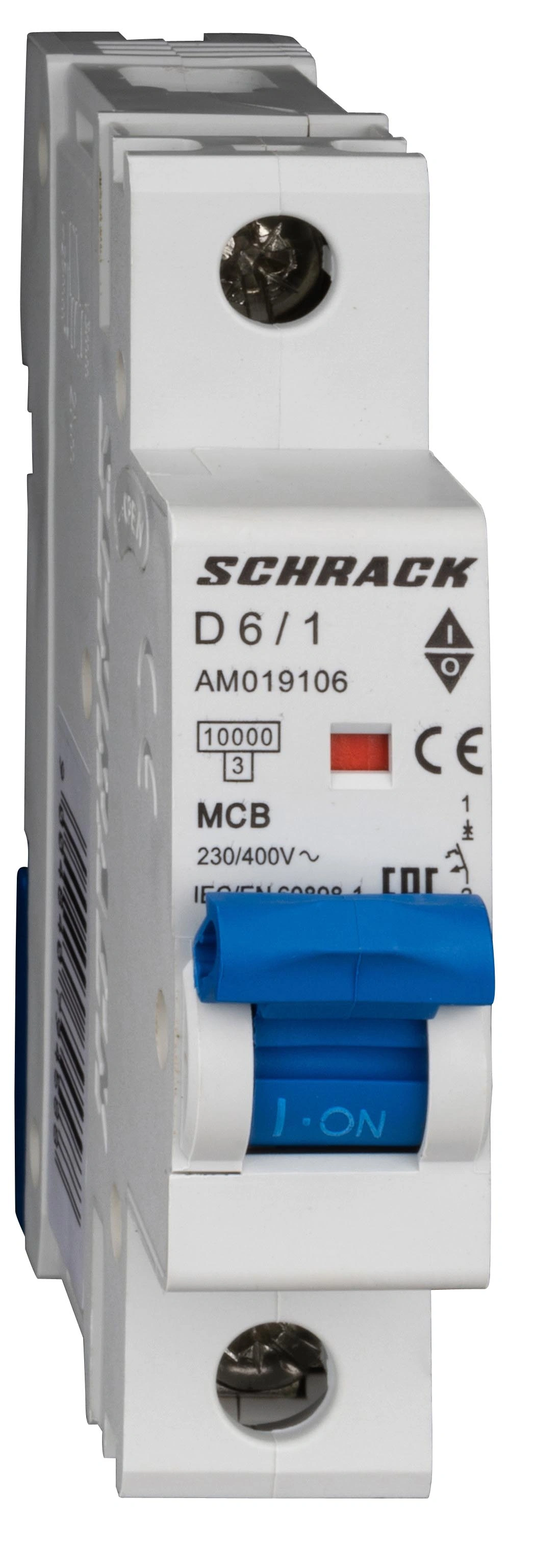 Întreruptor automat modular (MCB) AMPARO 10kA, D 6A, 1 pol