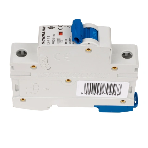 Întreruptor automat modular (MCB) AMPARO 10kA, D 6A, 1 pol_3