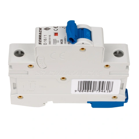 Întreruptor automat modular (MCB) AMPARO 10kA, D 16A, 1 pol_3