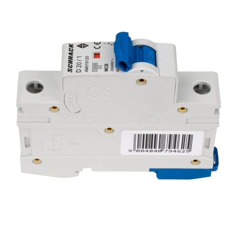 Întreruptor automat modular (MCB) AMPARO 10kA, D 20A, 1 pol_2