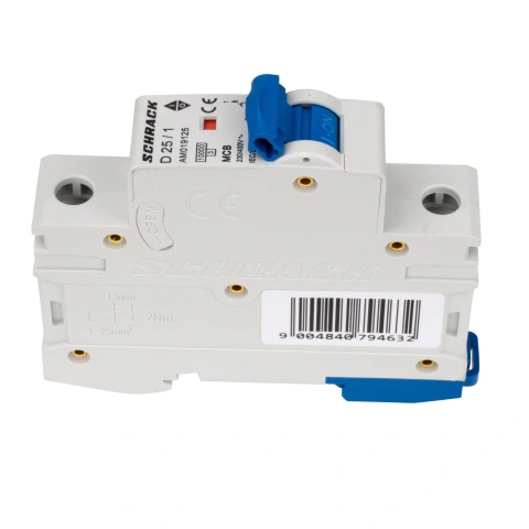 Întreruptor automat modular (MCB) AMPARO 10kA, D 25A, 1 pol_3