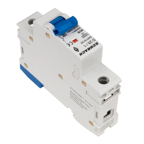 Întreruptor automat modular (MCB) AMPARO 10kA, D 25A, 1 pol_6