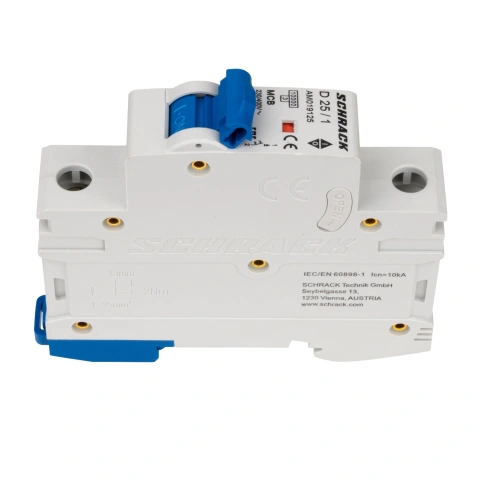 Întreruptor automat modular (MCB) AMPARO 10kA, D 25A, 1 pol_7