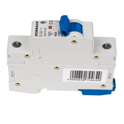 Întreruptor automat modular (MCB) AMPARO 10kA, D 32A, 1 pol_3
