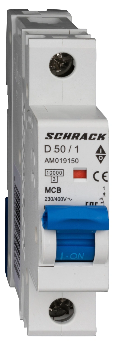 Întreruptor automat modular (MCB) AMPARO 10kA, D 50A, 1 pol