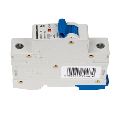 Întreruptor automat modular (MCB) AMPARO 10kA, D 63A, 1 pol_3