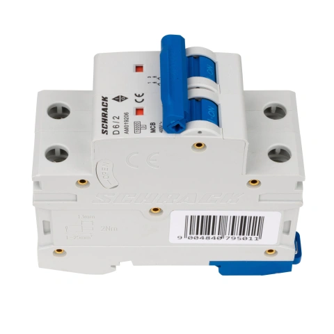 Întreruptor automat modular (MCB) AMPARO 10kA, D 6A, 2 poli_3