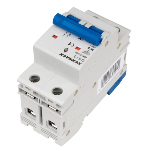 Întreruptor automat modular (MCB) AMPARO 10kA, D 6A, 2 poli_4