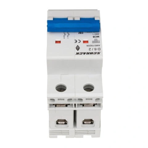 Întreruptor automat modular (MCB) AMPARO 10kA, D 6A, 2 poli_5