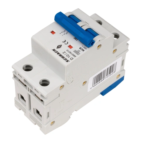 Întreruptor automat modular (MCB) AMPARO 10kA, D 10A, 2 poli_5