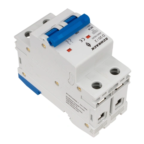 Întreruptor automat modular (MCB) AMPARO 10kA, D 20A, 2 poli_5