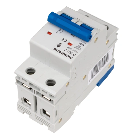 Întreruptor automat modular (MCB) AMPARO 10kA, D 20A, 2 poli_8