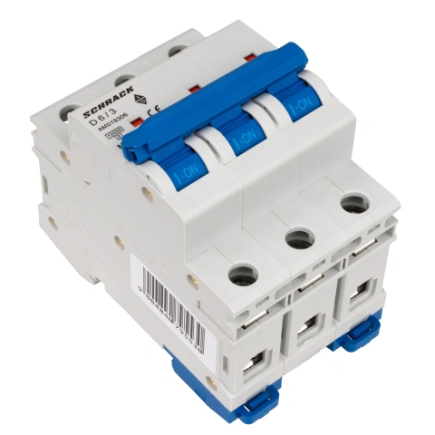 Întreruptor automat modular (MCB) AMPARO 10kA, D 6A, 3 poli_2