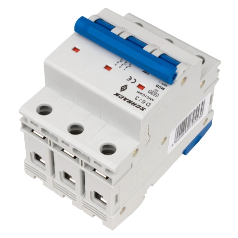 Întreruptor automat modular (MCB) AMPARO 10kA, D 6A, 3 poli_4