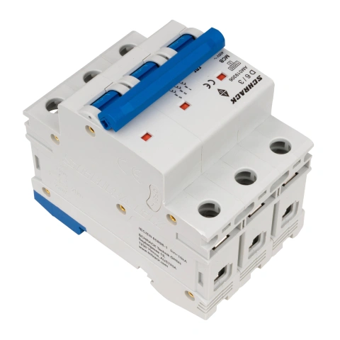 Întreruptor automat modular (MCB) AMPARO 10kA, D 6A, 3 poli_6