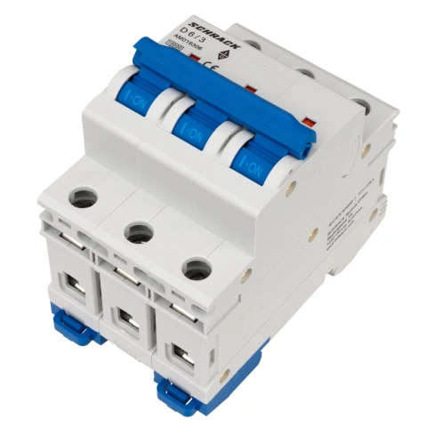 Întreruptor automat modular (MCB) AMPARO 10kA, D 6A, 3 poli_8
