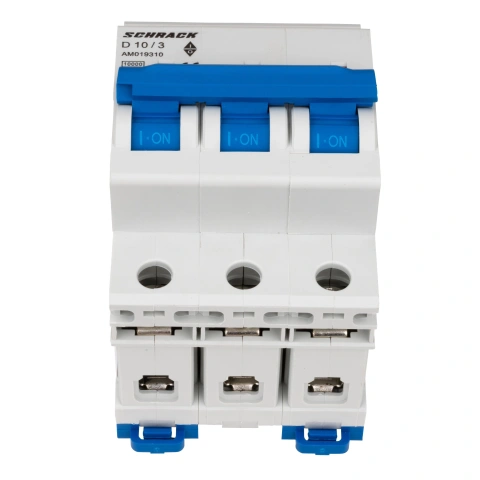 Întreruptor automat modular (MCB) AMPARO 10kA, D 10A, 3 poli_1