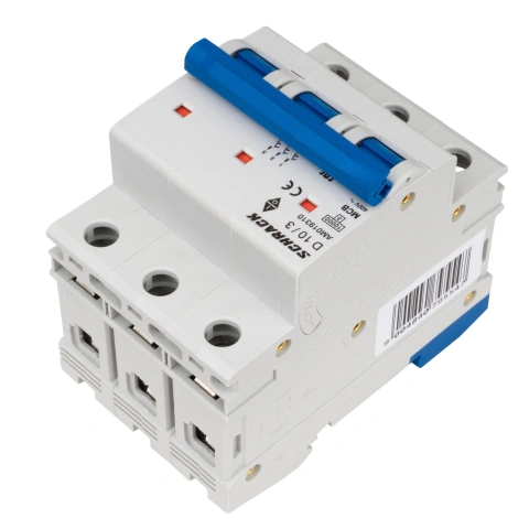 Întreruptor automat modular (MCB) AMPARO 10kA, D 10A, 3 poli_4