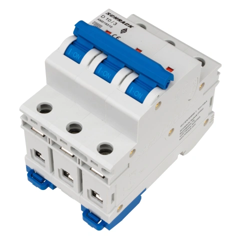 Întreruptor automat modular (MCB) AMPARO 10kA, D 10A, 3 poli_8