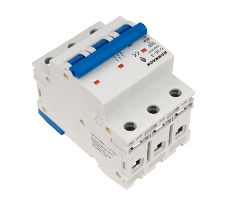 Întreruptor automat modular (MCB) AMPARO 10kA, D 25A, 3 poli_6