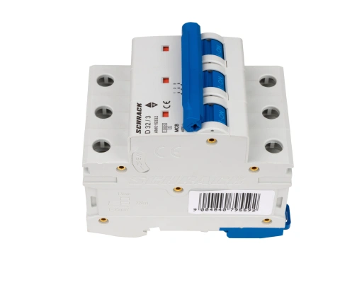 Întreruptor automat modular (MCB) AMPARO 10kA, D 32A, 3 poli_3
