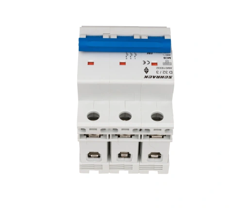 Întreruptor automat modular (MCB) AMPARO 10kA, D 32A, 3 poli_5