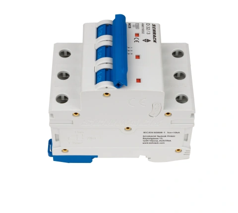 Întreruptor automat modular (MCB) AMPARO 10kA, D 32A, 3 poli_7