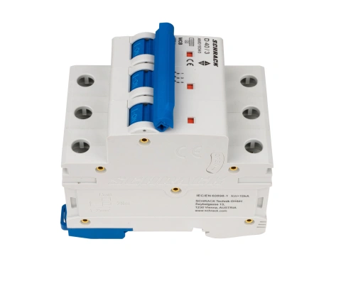 Întreruptor automat modular (MCB) AMPARO 10kA, D 40A, 3 poli_7