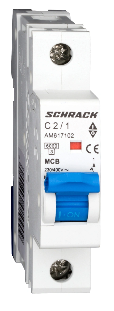 Întreruptor automat modular (MCB) AMPARO 6kA, C 2A, 1-pol