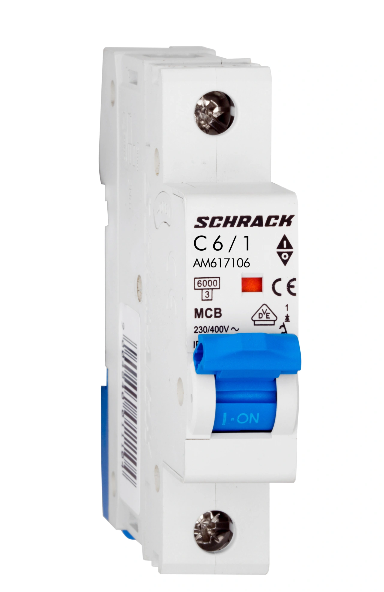 Întreruptor automat modular (MCB) AMPARO 6kA, C 6A, 1-pol