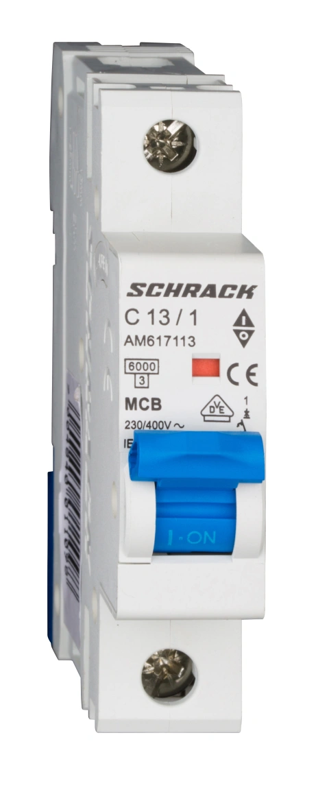 Întreruptor automat modular (MCB) AMPARO 6kA, C 13A, 1-pol