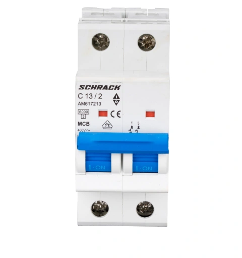 Întreruptor automat modular (MCB) AMPARO 6kA, C 13A, 2-poli_1