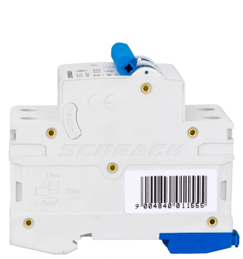 Întreruptor automat modular (MCB) AMPARO 6kA, C 63A, 2-poli_2