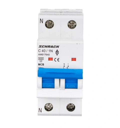 Întreruptor automat modular (MCB) AMPARO 6kA, C 40A, 1P+N_1