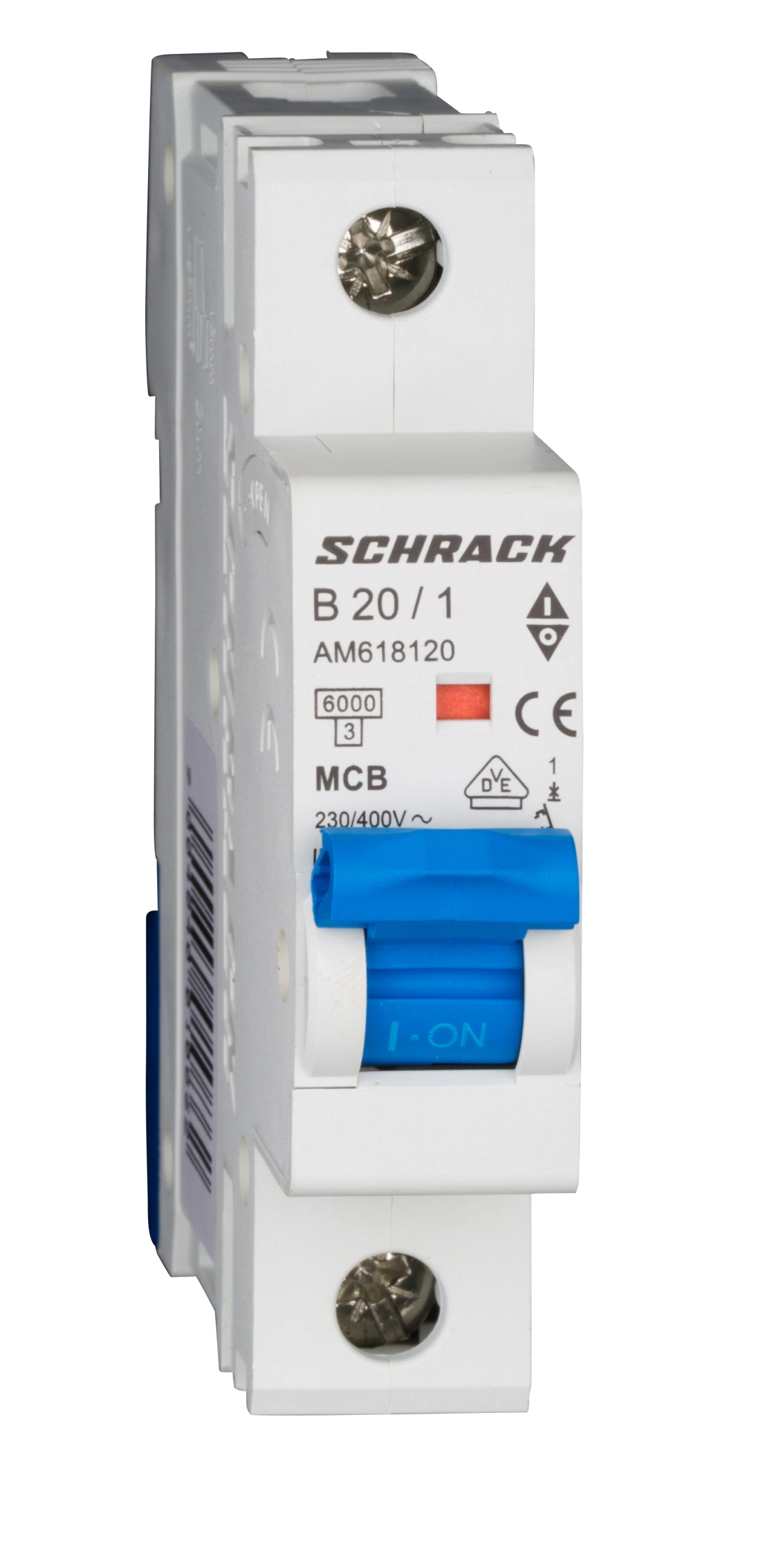 Întreruptor automat modular (MCB) AMPARO 6kA, B 20A, 1-pol
