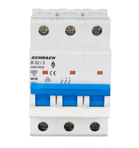 Întreruptor automat modular (MCB) AMPARO 6kA, B 32A, 3-poli_1
